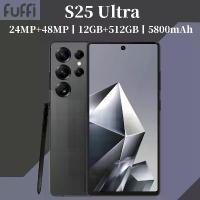 ราคา Galaxya S25 Ultra รุ่น TK โทรศัพท์ขายดีใหม่ 16GB+1TB Snapdragon 8 Gen3 10Core หน้าจอ 7.3 นิ้ว กล้อง 72+108MP 5G Android 14 พร้อมปากกาในตัว แบต อึด 6500mAh มือ ถือ ใหม่ ขาย ปลีก ส (1733750911511594237)