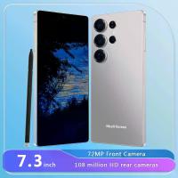 ราคา สำหรับโทรศัพท์มือถือ real7 RAM16GB ROMM512GB โทรศัพท์มือถือราคาถูก 7.3 นิ้ว HD, สมาร์ทโฟนจอใหญ่รองรับ 2 ซิมการ์ด มี บริการ จัดส่ง ทรู 5g ผ่อน โทรศัพท์ (1732408551100286467)