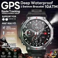 ราคา ใหม่สำหรับนาฬิกาอัจฉริยะ Huawei T Rex 3 GPS กันน้ำ 10ATM แบตเตอรี่ 525mAh บลูทูธ โทรศัพท์ ไฟฉาย กีฬา ทหาร นาฬิกาอัจฉริยะสำหรับผู้ชาย (1733350217433712613)