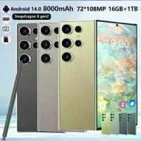 ราคา 2026 New มือถือ ถูก แท้ Samsug Galaxy S25 Ultra โทรศัพท์ Android สมาร์ทโฟน 7.5 นิ้ว 16GB 1024GB รองรับ 4G/5G แบตเตอรี่ 8000mAh ได้ชาร์จเร็ว (1734197667881125622)