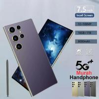ราคา มือถือถูกๆแท้ Samsug Galaxy S25 Ultra โทรศัพท์ Android สมาร์ทโฟน 7.5 นิ้ว 16GB 1024GB รองรับ 4G/5G แบตเตอรี่ 8000mAh ได้ชาร์จเร็ว (1734295884403803894)