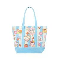 ราคา Beachy pup tote bag กระเป๋าผ้าลายรวมน้องหมา น้องแมว สีฟ้า ผ้า ไป โรงเรียน แบบ มี ซิป แบรนด์ไทย ซอง หนัง ใส่ มือถือ bags (1733119041251869984)
