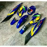 ราคา ชุดเฟรม 8 ชิ้น Sonic เก่า ปี 2000 - 2003 ชุดสีน้ำเงินแก้ว โซนิค 125 สวย เงา ประกอบสนิท ชุดสี จัดส่งวันต่อวัน จาน สวิตช์ แท้ (1733876867292038507)