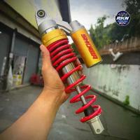 ราคา โช๊ค SHOWA สตั้ดเหล็ก MIO/FINO/LEAD125/Giorno/Click110i-160i/Scoopyi/ZOOMERX สูง270/310MM ปรับสปิงได้ #โช๊คหลังเดี่ยว กระจก มอเตอร์ไซด์ จาน สวิตช์ แท้ แต่ง (1733913811938477197)