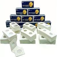 ราคา กล่องใส่เหรียญแบบกระดาษแข็งทรงปีก สำหรับนักสะสม ขนาด 8 แบบ ขนาด 2 นิ้ว x 2 นิ้ว กล่องใส่ตาเงิน เหมาะสำหรับใช้ในหนังสือแสดงของสะสมเหรียญ รองรับเหรียญเพนนี/25 เซนต์/โทเค็น/จาน (1734149552141731056)