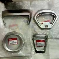 ราคา (4 ชิ้น) ครอบแฮนด์ ครอบเรือนไมล์ ครอบไฟหน้า ครอบไปท้าย ฮอนด้า จีออโน่ Honda Giorno+125 ใหม่แท้ 100% motul 7100 แบตเตอรี่ รถยนต์ ชุด เบรค หน้า กระจก แต่ง จาน เวฟ (1733923697958684410)