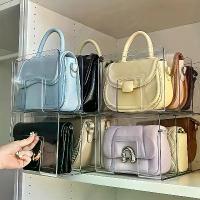 ราคา ชุด 2 ชิ้น ที่จัดเก็บกระเป๋า ชั้นวาง ตู้เสื้อผ้า ที่จัดเก็บกระเป๋า ตู้มหัศจรรย์ แผ่นแบ่งชั้นในสำหรับจัดเก็บกระเป๋า ประหยัดพื้นที่ (1734042345015510592)