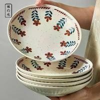 ราคา ชามสังกะสีโบราณ，จานเซรามิค，ชุดชามและจาน, ครัวเรือนขนาดเล็กดอกไม้ชามจาน, สไตล์เรโทรญี่ปุ่น, ชาม, ตะเกียบ, จาน, รวม, เครื่องใช้บนโต๊ะอาหาร�นเซรามิกระดับไฮเอนด์, มี 6939 คน (1731638110177756525)