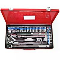 ราคา EURO KING TOOLS ชุดเครื่องมือ ประแจ ชุดบล็อก 24 ชิ้น สินค้ามาตรฐานเยอรมัน แข็งแรง ทนทาน ขนาด 1/2" (24PCS) delete (1734257545499673817)