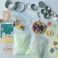 ราคา (แถมtoping/สีผสม3สี/แก้ว/ช้อน)พร้อมส่ง เซตเทียนหอมเซตกลาง diy ทำได้10 ชิ้น/เซต (1733953712293709234)