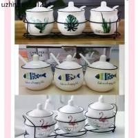 ราคา ชุดเครื่องปรุงเซรามิค+ช้อน ที่ใส่เครื่องปรุง (1733829252322788549)