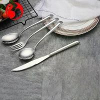 ราคา [พร้อมส่ง] ช้อน ส้อม ช้อนซุป มีด สแตนเลส ชุดช้อมส้อม ช้อนซุป มีดเสต็กสแตนเลส ทำจากสแตนเลสแท้ (1733538314999399629)