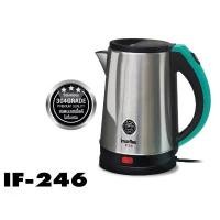 ราคา IMARFLEX กาน้ำไฟฟ้า สแตนเลส รุ่น IF-246 ความจุ 2 ลิตร สแตนเลสแท้ กำลังไฟฟ้า 1500 W ตะกร้า ผ้ามินิมอล กล่อง จุ่ม ปี ใหม่ ขนม ปฏิทิน (1733565629936141915)
