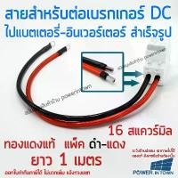 ราคา สายสำหรับต่อเบรกเกอร์ ไปแบตเตอรี่หรืออินเวอร์เตอร์ 16 สแควร์มิล ทองแดงแท้ ดำ-แดง ยาวเส้นละ 1 เมตร เลือกออกใบกำกับภาษีได้ ตะกร้า อเนกประสงค์ พลาสติก กระบุง ชั้นวางรองเท้า มินิมอ (1733363199038752666)