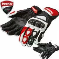 ราคา ถุงมือ Ducati มาใหม่ วัสดุคาร์บอนไฟเบอร์ กันกระแทก หนังแท้ ระบายอากาศ เหมาะสำหรับรถจักรยานยนต์ แข่งรถ ถุงมือขี่ (1731773588219855948)
