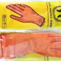 ราคา CODถุงมือ(12คู่) ถุงมือยางส้มตรารวงข้าว เอนประสงค์TikTok (1734030408268547381)