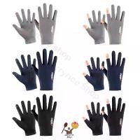 ราคา [COD] [Tiktok]ถุงมือขับรถ ถุงมือมอเตอร์ไซค์ ถุงมือใส่ขับรถ ถุงมือ ถุงมือขับมอไซกันแดด กันแดด ระบายอากาศ ถุงมือขี่จักรยาน ผ้าไหมน้ําแข็ง (1733376676721427712)