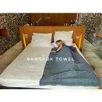 ราคา ผ้าขนหนูBangkok Towel ผ้าห่มขนหนู 3.3 ฟุต/ผ้าเช็ดตัวสระว่ายน้ำ/ชายหาด 40x60 นิ้ว 24.5 ปอนด์ คอตตอน 100% (1734371161974212349)