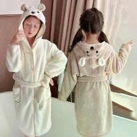ราคา ผ้าขนหนู เสื้อคลุมอาบน้ำเด็ก ผ้าขนหนู แห้งเร็ว ดูดซับน้ำ สำหรับเด็กผู้หญิงและเด็กผู้ชาย ฤดูใบไม้ร่วง/ฤดูหนาว เสื้อคลุมอาบน้ำ ชุดนอน ชุดว่ายน้ำ ผ้าห่มเด็ก (1733941758606870321)