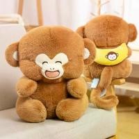 ราคา สินค้าพร้อมส่ง [COD] กระเป๋าเป้ลายลิงการ์ตูนน่ารัก ลิงหางยาว ตุ๊กตาลิง ผ้าขนหนู/หมอน ของขวัญวันเกิดสำหรับเด็กผู้หญิง (1734152709423138710)