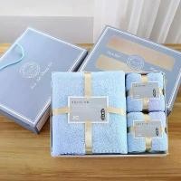 ราคา [พร้อมส่ง] ของที่ระลึกพร้อมกระเป๋าและกล่องหรูหรา (ผ้าขนหนู 1 ผืน, ผ้าขนหนูผม 2 ผืน) ของขวัญพร้อมสำหรับเดรย์ (1732790037430240287)