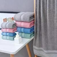 ราคา ผ้าเช็ดตัว ผ้าขนหนู เกรดโรงแรม ขนาด 70x140 ซม(350g) ราคาส่ง Cotton 100% ขนาดใหญ่พิเศษ (1734140918449800599)