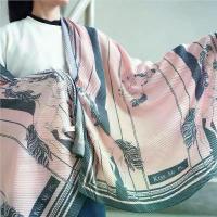 ราคา จัดส่งจากกทม ผ้าพันคอ/ผ้าคลุมไหล่ Kiss Me Doll - คอลเลคชั่น Kiss me Pls. ขนาด 180 x 80 cm. (1730329042355783994)