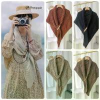 ราคา [จัดส่งทันที] ผ้าคลุมไหล่ ผ้าพันคอ ผ้าถัก ผ้าโปร่งบาง ป้องกันแสงแดด กันลม ผ้าคลุมไหล่สามเหลี่ยม P-015 (1732829171844613612)