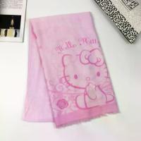 ราคา ผ้าพันคอคิตตี้ ผ้าคลุมไหล่ ผ้าพันคอ ผ้าฝ้าย สีชมพู ขนาด 70x180 cm Pink Scarfผ้าพันคอ ผ้าคลุมไหล่ กันหนาว ผ้าหนา พันคอ (1731622606433716881)
