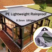 ราคา ผ้าใบ PE 0.3MM กันฝน สวน ศาลา ผ้าม่าน ผ้าคลุมต้นไม้กลางแจ้ง หลังคาคลุมรถยนต์ ผ้าคลุมกันแดด หลังคาสัตว์เลี้ยง (1733908678283461809)