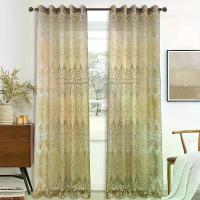 ราคา ผ้าม่านผ้า Jacquard สีน้ำตาลกลวง สีเบจ ปัก Jacquard Voile เรียบหรู สไตล์ยุโรป ของตกแต่งบ้านวิลล่า เหมาะสำหรับตกแต่งห้องนั่งเล่นและห้องนอน หน้าต่าง ผ้าม่าน ห้องนั่งเล่น ลายเรขาคณิ (1732679473359849276)