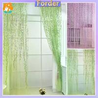 ราคา [COD] FORDER สไตล์ชนบท ผ้าม่าน voile Willow ม่านหน้าต่างห้องนั่งเล่น อุปกรณ์ตกแต่งหน้าต่าง ผ้าม่านสำหรับห้องนอน ของขวัญสำหรับเด็ก แสงสีขาว วิลโลว์ตกแต่งหน้าต่างดอกไม้ (1734173776613573997)