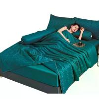 ราคา AI ZHUO ชุดผ้าปูผ้าห่ม ชุดเครื่องนอน ใยไหมน้ำแข็ง ผ้าปู6 ฟุต6 ชิ้น (ผ้าห่ม8 ฟุต)(ผ้าปู 6 ฟุต) ยางยืด 360 องศา สูง (12 นิ้ว) (1730401401505942059)