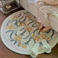 ราคา เก็บเงินปลายทาง. ส่งจากไทย พรม พรมลายดอกไม้ พรมลายดอกหญ้า Flower carpet พรมวงกลม ผืนใหญ่ Nordic Style พรมปูพื้น พรมเช็ดเท้า พรมแต่งห้อง 44060 Home Supplies ของใช้ในครัวเรือน (1733694826229237102)