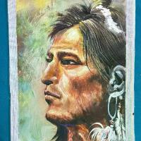 ราคา ภาพวาด ชนเผ่าอินเดียแดง (Portrait) (1733166043627619680)