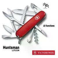 ราคา มีด VICTORINOX แท้ รุ่น Huntsman มีดพกพาขนาดกลาง 15 Functions สำหรับพรานป่ามืออาชีพ ของแท้ MADE IN SWITZERLAND (1733410389568029991)