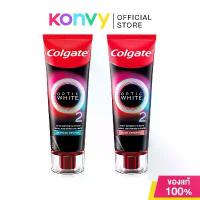 ราคา Colgate Optic White O2 Toothpaste คอลเกต ยาสีฟัน 85g (Aromatic Menthol/Peach Osmanthus) (1734275663218377938)