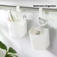 ราคา ตะกร้าเก็บของแบบแขวนพลาสติก สไตล์คลาสสิก มีฝาปิดแบบเปิด หน้าต่าง ติดตั้งบนผนัง เหมาะสำหรับที่เก็บของในห้องน้ำ สำหรับแปรงสีฟัน ยาสีฟัน และมีดโกน สีขาว (1733343164476655474)