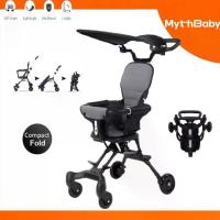 ราคา รุ่นใหม่ Mythbaby รถเข็นเด็ก น้ำหนักเบา 4 ล้อ รถเข็นเด็กพกพา หน้า-หลัง ดันได้ 2 ทิศทาง นำขึ้นเครื่องบินได้ น้ำหนักเบา รถเข็น เด็ก รถเด็กและรถเข็นเด็ก (1733671854877017349)