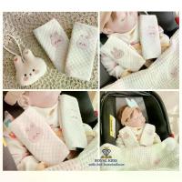 ราคา [COD] J0017 ปลอกหุ้มเข็มขัดนิรภัย คาร์ซีท รถเข็น ที่หุ้มเข็มขัดนิรภัยรถยนต์ สำหรับเด็ก (1731616719761147067)