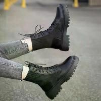 ราคา รองเท้าบูท Dr. Martens ขนาดเล็กสำหรับผู้หญิง สไตล์อังกฤษ ระบายอากาศได้ดี ตาข่ายบาง อเนกประสงค์ รองเท้าบูทถุงเท้าถัก อินเทรนด์ รองเท้าบูทสั้นฤดูร้อน (1730184206350059841)