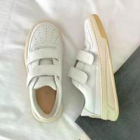 ราคา รองเท้ากีฬาลำลอง, หญิงหน้ายิ้ม ~ Acn* Velcro, รองเท้าสีขาวผู้หญิง, รองเท้าผ้าใบ, [Sheii Su Yinyin] (1732136805530306618)