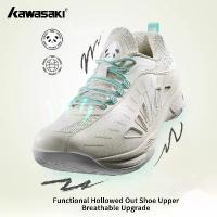 ราคา รองเท้าผ้าใบ Kawasaki, รองเท้าผู้หญิงและผู้ชาย, ดีไซน์แบดมินตัน, แพนด้าจีน Kawasaki K2B51-B3327, กันลื่น, สไตล์ย้อนยุค (1731629541482661367)