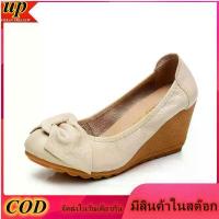 ราคา 2026รองเท้าส้นเตารีดหนังผู้หญิง รองเท้าส้นสูง ใส่สบาย มีส้นเดียว 1169 ใหม่ (1734032797956998326)