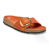 ราคา [size 36] Birkenstock รองเท้าแตะ ผู้หญิง รุ่น Madrid สี Burnt Orange - 1026612 (regular) (1733335481993889481)