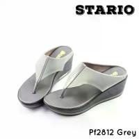 ราคา รีบกักตุนไว้， เท้ารู้สึกปิดผนึก, Mindy Store รุ่น PF2812 รองเท้าเพื่อสุขภาพ รองเท้าแฟชั่นผู้หญิง รองเท้าแบรนด์แท้ STARIO รองเท้าแตะ รองเท้าผู้หญิง รองเท้าพียู ใส่นุ่มสบาย (1734334171885503604)
