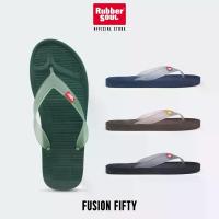 ราคา [COD] Rubber Soul รุ่น Fusion Fifty รองเท้าแตะ 100% (1732723321700975784)