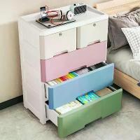 ราคา FANGSANYI2 สินค้ายอดฮิต Wise ลิ้นชัก 4/5/6/7ชั้น ลิ้นชักใส่เสื้อผ้า มีล้อ ลิ้นชักใส่ของ เพิ่มหนาตู้ลิ้นชักพลาสติก ลิ้นชักสีขาว เป็นมิตรกับสิ่แวด (1733333156447159843)