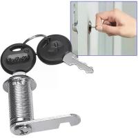 ราคา [ลดล้างสต็อก] กุญแจประตูสำหรับตู้ไปรษณีย์ ลิ้นชัก ตู้เก็บของ ขนาด 16/20/25/30 มม. + กุญแจ 2 ดอก (1733386167254550026)