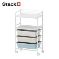 ราคา STACKO ชั้นวางของ 2 ชั้น 3 ลิ้นชัก LITTLE-P 45.2x31x78.4 ซม. สีขาว/ฟ้า จัดส่งโดย HomePro (1733485266189977097)